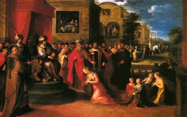 Esther before Ahasuerus, Frans Francken II